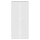 vidaXL Cipőszekrény polcokkal tárolóval Fehér 80 x 39 x 178 cm Faanyag