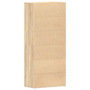 vidaXL Cipőszekrény polcokkal Sonoma tölgy 80 x 39 x 178 cm Faanyag