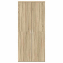 vidaXL Cipőszekrény polcokkal Sonoma tölgy 80 x 39 x 178 cm Faanyag