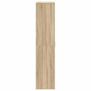 vidaXL Cipőszekrény polcokkal Sonoma tölgy 80 x 39 x 178 cm Faanyag