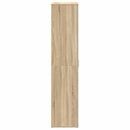 vidaXL Cipőszekrény polcokkal Sonoma tölgy 80 x 39 x 178 cm Faanyag