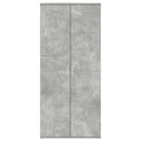 vidaXL Cipőszekrény polcokkal Beton Szürke 80 x 39 x 178 cm Faanyag