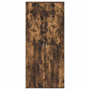 vidaXL Cipőszekrény polcokkal Füstölt tölgy 80 x 39 x 178 cm Faanyag