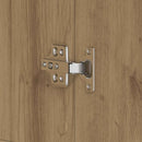 vidaXL Cipőszekrény polcokkal Artisan tölgy 80 x 39 x 178 cm Faanyag