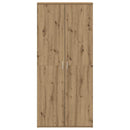 vidaXL Cipőszekrény polcokkal Artisan tölgy 80 x 39 x 178 cm Faanyag