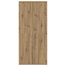 vidaXL Cipőszekrény polcokkal Artisan tölgy 80 x 39 x 178 cm Faanyag