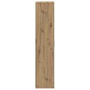 vidaXL Cipőszekrény polcokkal Artisan tölgy 80 x 39 x 178 cm Faanyag