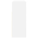 vidaXL Széf Fehér 116 x 30 x 75 cm Faanyag