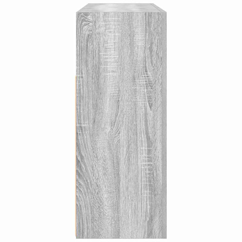 vidaXL Széf Szürke sonoma 116 x 30 x 75 cm Faanyag