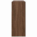 vidaXL Széf barna tölgy 116 x 30 x 75 cm Faanyag