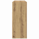 vidaXL Széf Artisan tölgy 116 x 30 x 75 cm Szerelt Fa