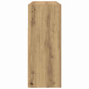 vidaXL Széf kézműves tölgy 116 x 30 x 75 cm Faanyag