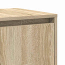 vidaXL Széf sonoma tölgy 135 x 41 x 69 cm Faanyag