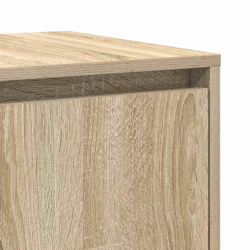 vidaXL Széf sonoma tölgy 135 x 41 x 69 cm Faanyag