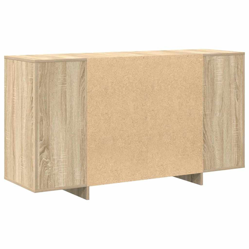 vidaXL Széf sonoma tölgy 135 x 41 x 69 cm Faanyag