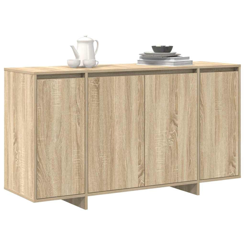 vidaXL Széf sonoma tölgy 135 x 41 x 69 cm Faanyag