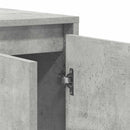 vidaXL Széf Beton szürke 135 x 41 x 69 cm Faanyag