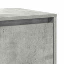 vidaXL Széf Beton Szürke 135 x 41 x 75 cm Faanyag