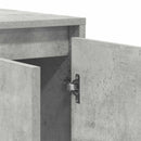 vidaXL Széf Beton Szürke 135 x 41 x 75 cm Faanyag