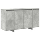vidaXL Széf Beton Szürke 135 x 41 x 75 cm Faanyag