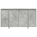 vidaXL Széf Beton Szürke 135 x 41 x 75 cm Faanyag