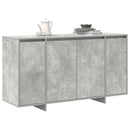 vidaXL Széf Beton Szürke 135 x 41 x 75 cm Faanyag