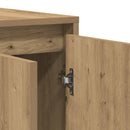 vidaXL Széf kézműves tölgy 135 x 41 x 69 cm Faanyag