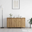 vidaXL Széf Artisan tölgy 135 x 41 x 75 cm Faanyag