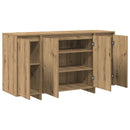 vidaXL Széf kézműves tölgy 135 x 41 x 69 cm Faanyag