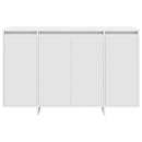 vidaXL Széf Fehér 120 x 41 x 75 cm Faanyag