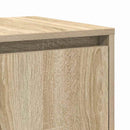 vidaXL Széf Sonoma tölgy 120 x 41 x 75 cm Szerelt Fa