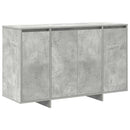 vidaXL Széf Beton Szürke 120 x 41 x 75 cm Szerelt Fa