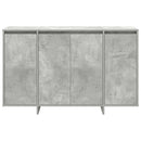 vidaXL Széf Beton szürke 120 x 41 x 75 cm Faanyag