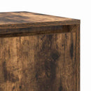 vidaXL Széf Füstölt tölgy 120 x 41 x 75 cm Szerelt Fa