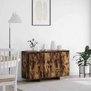 vidaXL Széf Füstölt tölgy 120 x 41 x 75 cm Szerelt Fa