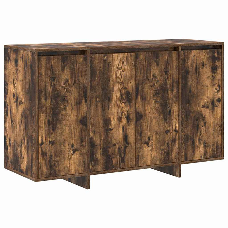 vidaXL Széf Füstölt tölgy 120 x 41 x 75 cm Faanyag