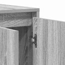 vidaXL Széf Szürke sonoma 120 x 41 x 75 cm Faanyag