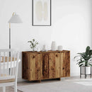 vidaXL Széf Régi fa 120 x 41 x 75 cm Faanyag