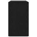 vidaXL Széf Musta tammi 120 x 41 x 75 cm Faanyag