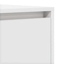 vidaXL Széf fiókkal Fehér 120 x 41 x 75 cm Faanyag