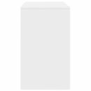 vidaXL Széf fiókkal Fehér 120 x 41 x 75 cm Faanyag