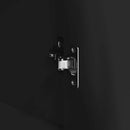 vidaXL Széf fiókkal Fekete 120 x 41 x 75 cm Faanyag