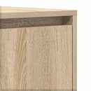 vidaXL Széf fiókkal sonoma tölgy 120 x 41 x 75 cm Faanyag