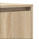 vidaXL Széf fiókkal Sonoma tölgy 120 x 41 x 75 cm Faanyag