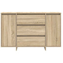 vidaXL Széf fiókkal Sonoma tölgy 120 x 41 x 75 cm Faanyag
