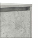 vidaXL Széf fiókkal Beton Szürke 120 x 41 x 75 cm Faanyag