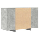 vidaXL Széf fiókkal Beton Szürke 120 x 41 x 75 cm Faanyag