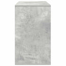 vidaXL Széf fiókkal Beton Szürke 120 x 41 x 75 cm Faanyag