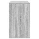 vidaXL Széf fiókkal Szürke Sonoma 120 x 41 x 75 cm Faanyag