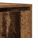 vidaXL Széf fiókkal Öreg fa 120 x 41 x 75 cm Faanyag